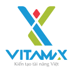 Logo Vitamax - đứng