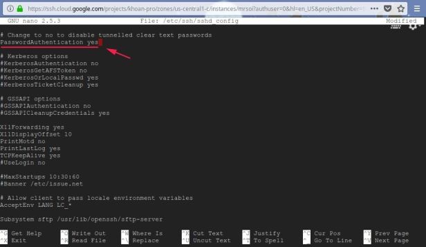 SSH vs VPS Google cloud seo hai phong 3